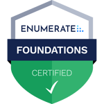 Enumerate Foundations Cert Badge