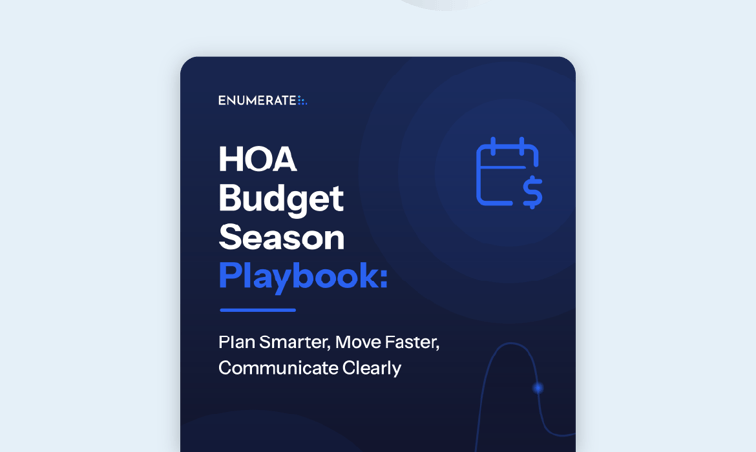HOA Budget Playbook