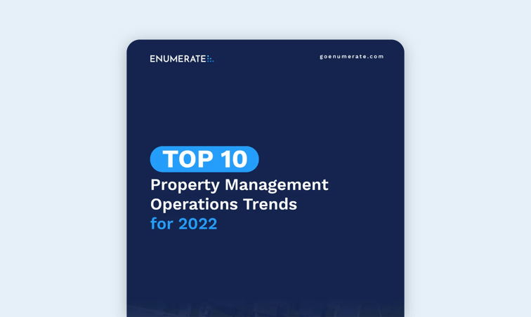 Property Management Operations Trends for 2022