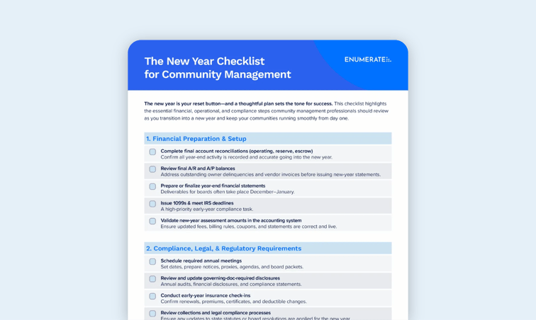 Your Essential New Year Checklist for Community Management 