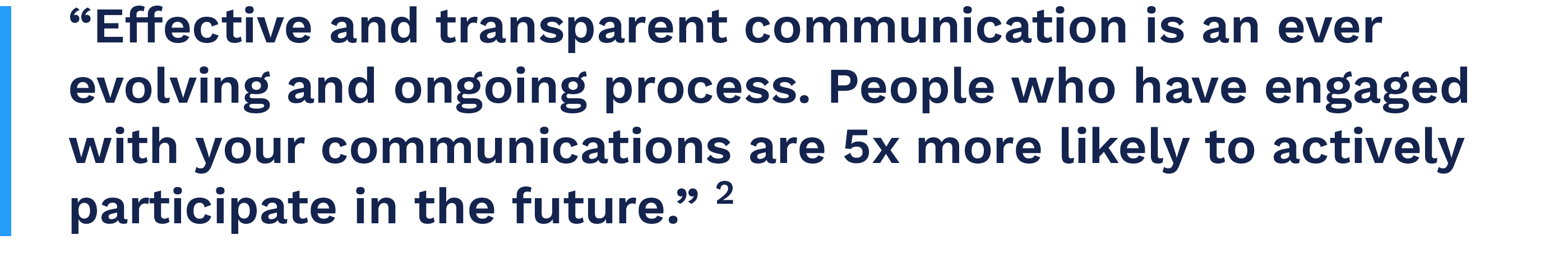 People that have engaged before are 5x more likely to do so again