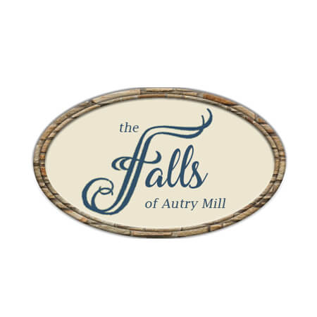 The Falls of Autry Mill logo